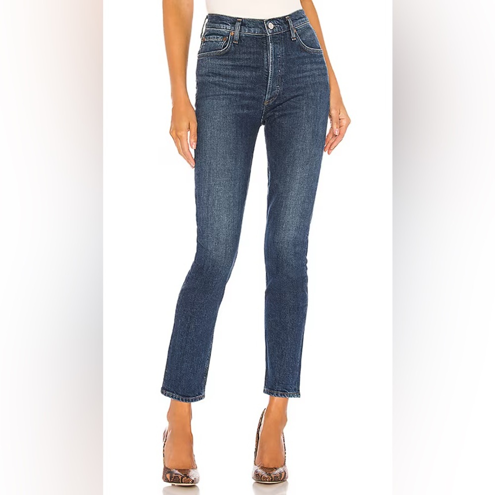 AGOLDE Nico High Rise Slim in Fixation